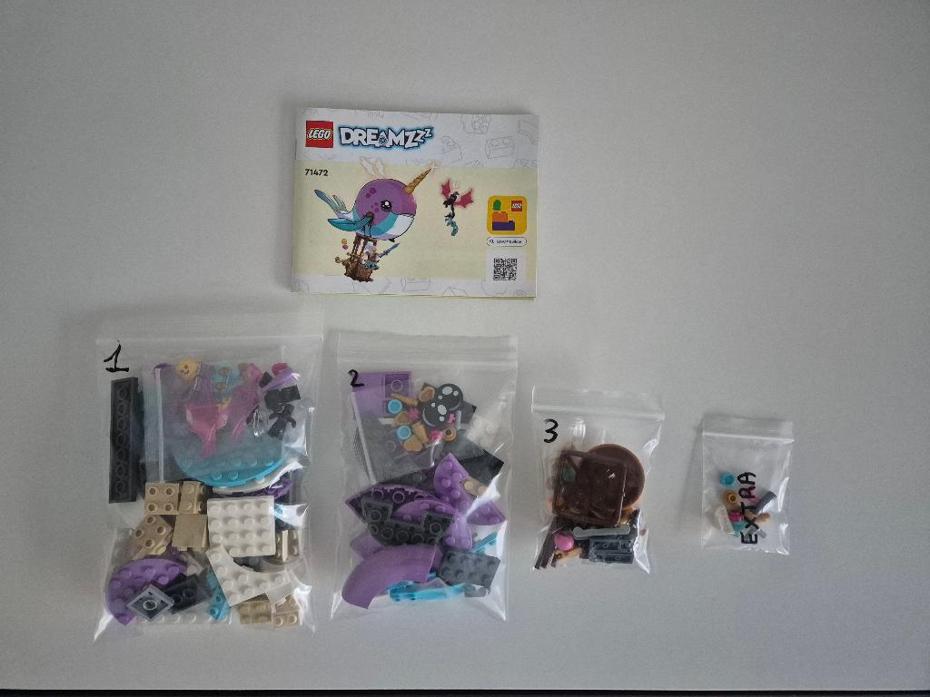 Lego Dreamzzz: Izzie's narwal luchtballon (71472), Kinderen en Baby's, Speelgoed | Duplo en Lego, Zo goed als nieuw, Lego, Ophalen