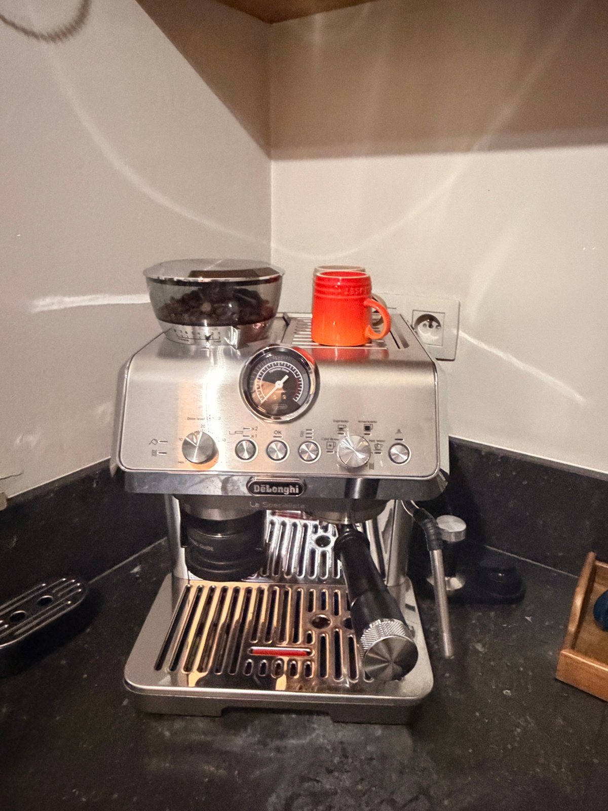 delonghi la specialista, Elektronische apparatuur, Stoompijpje, Espresso apparaat, Zo goed als nieuw, 1 kopje