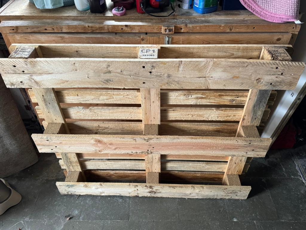 pallet gratis op te halen, Tuin en Terras, Brandhout, Ophalen, Blokken