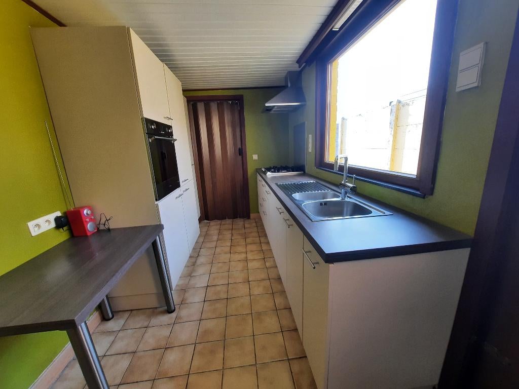 Keuken met toestellen, Ophalen, Gebruikt, Dubbelwandige keuken, Kunststof