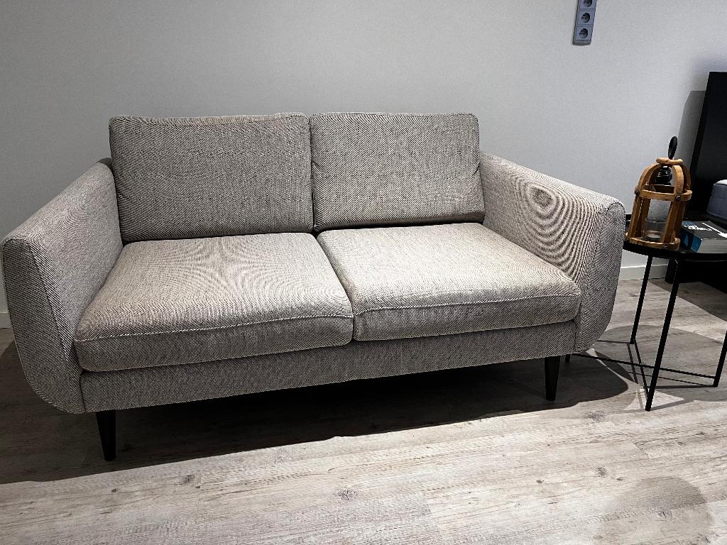 2-zitsbank beige,, Huis en Inrichting, Zetels | Zetels, Ophalen, 150 tot 200 cm, Tweepersoons, 75 tot 100 cm
