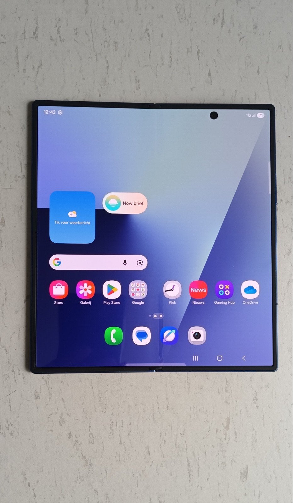 Samsung Galaxy Z Fold 7, Telecommunicatie, Mobiele telefoons | Samsung, Ophalen of Verzenden, Blauw, Galaxy Z Fold