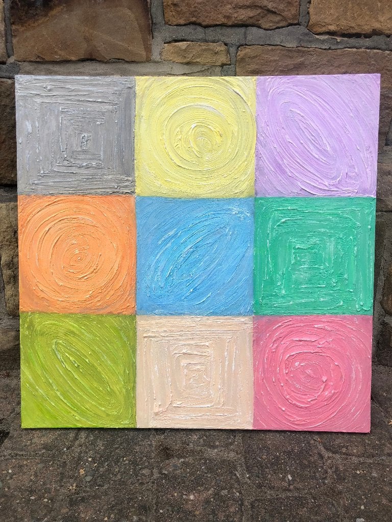 Schilderij, Antiquités & Art, Art | Peinture | Moderne, Enlèvement, Peinture acrylique