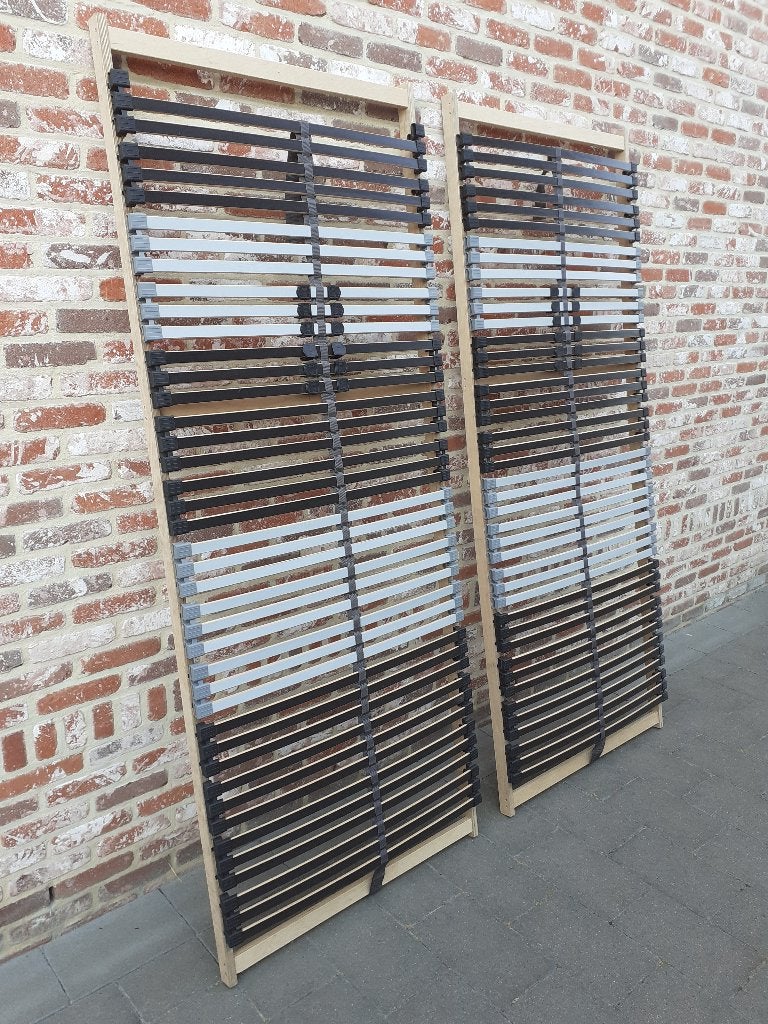 2 lattenbodems 80x200 IKEA Leirsund, Ophalen, Gebruikt, Tweepersoons, 80 cm