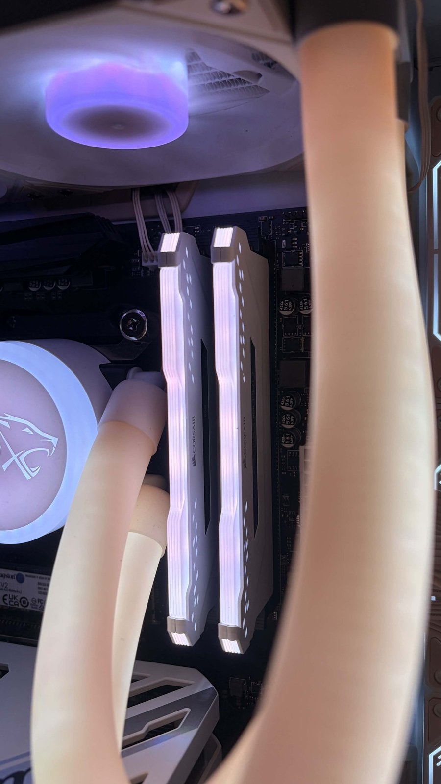 Corsair (2x8) 16 GB DDR4 Vengeance RGB Pro 16 GB DDR4 RAM, Computers en Software, Ophalen, Zo goed als nieuw, DDR4