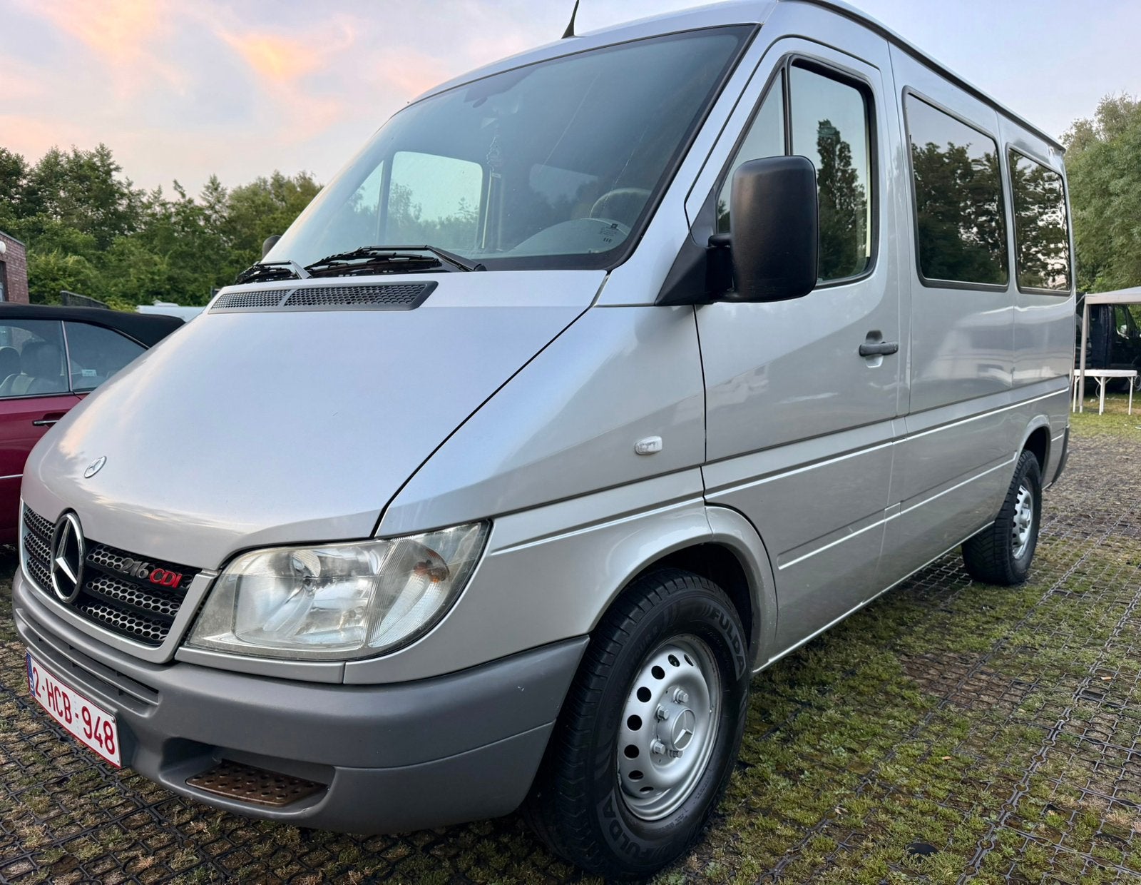 Sprinter 216CDI-2006 systeem professioneel handicap gekeurd, Autos, Achat, Mercedes-Benz, Diesel, Particulier