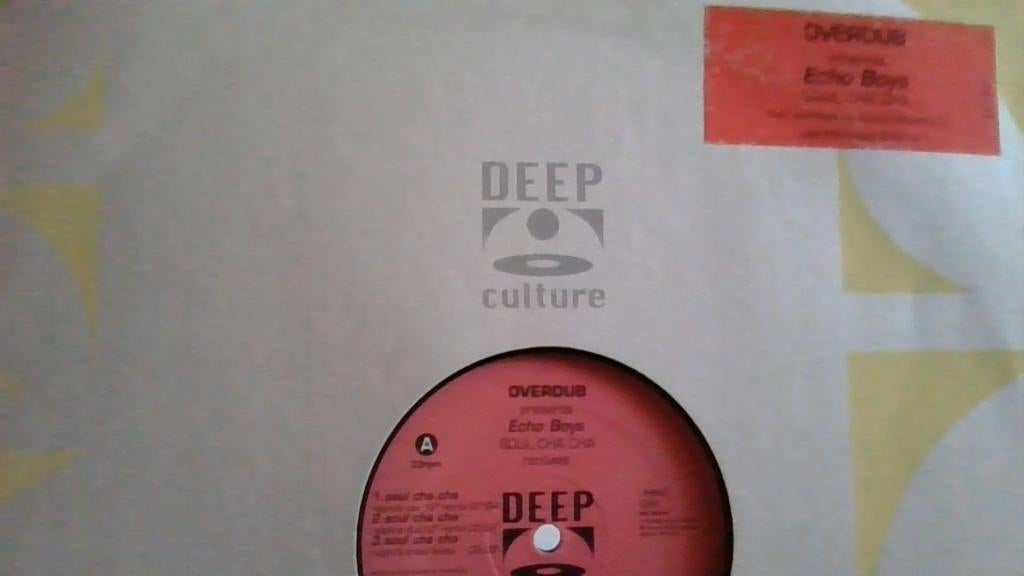 ECHOBOYS " SOUL CHA CHA ", Cd's en Dvd's, Vinyl | Dance en House, Ophalen of Verzenden, Zo goed als nieuw, 12 inch, Dance Populair