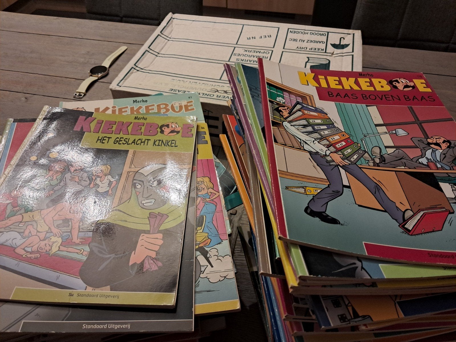 kiekeboe strips lot, Boeken, Stripverhalen, Ophalen