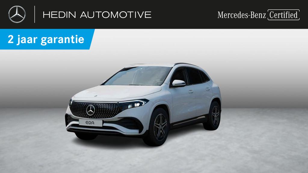 Mercedes-Benz EQA-Klasse 350 4MATIC AMG Line Dodehoekassiste, Auto's, Mercedes-Benz, Automaat, 215 kW, Stof, Regensensor
