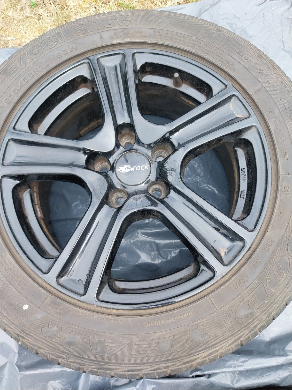16 inch brock-velgen, Auto-onderdelen, Banden en Velgen, Ophalen, 215 mm, Velg(en), 16 inch