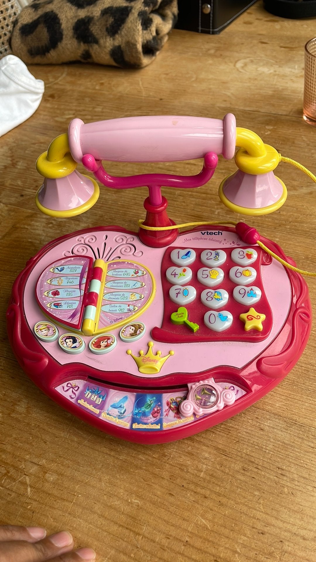 Téléphone educatif, Enlèvement, Utilisé