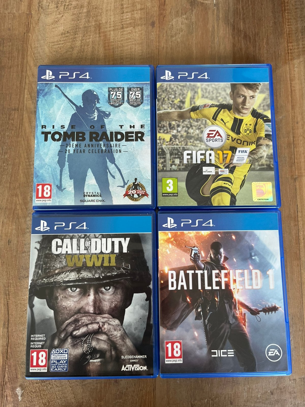 Bundel PS4 games, Consoles de jeu & Jeux vidéo, Enlèvement ou Envoi, Comme neuf