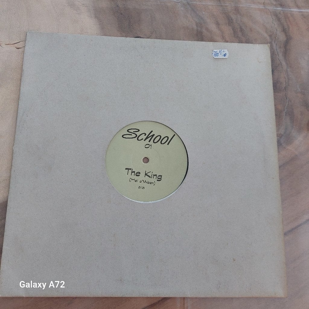 mel o ween the king 12 inch maxi, Cd's en Dvd's, Vinyl | Dance en House, Gebruikt, House, Ophalen of Verzenden, 12 inch