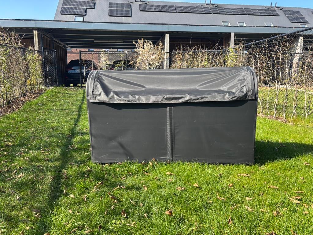 Boîte de rangement étanche pour coussins de jardin, Enlèvement, Comme neuf, Synthétique