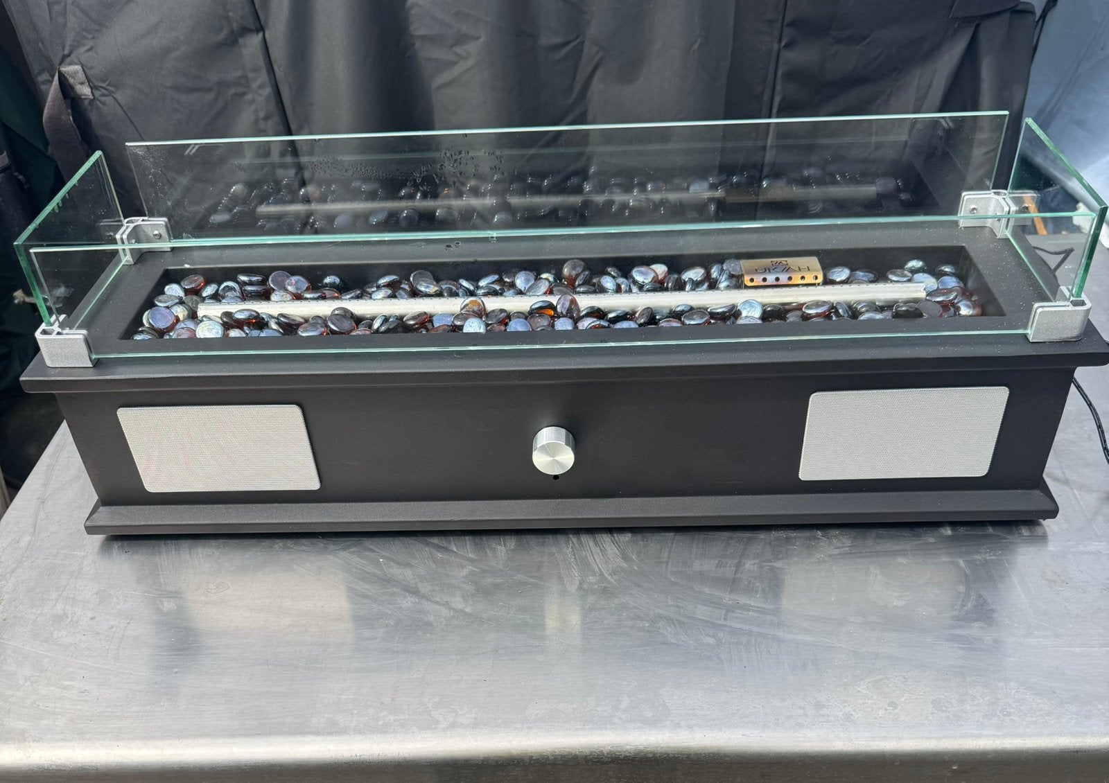 Uniah loom terrasverwarmer vuurhaard, Tuin en Terras, Buitenkeukens, Ophalen, Nieuw, Gas