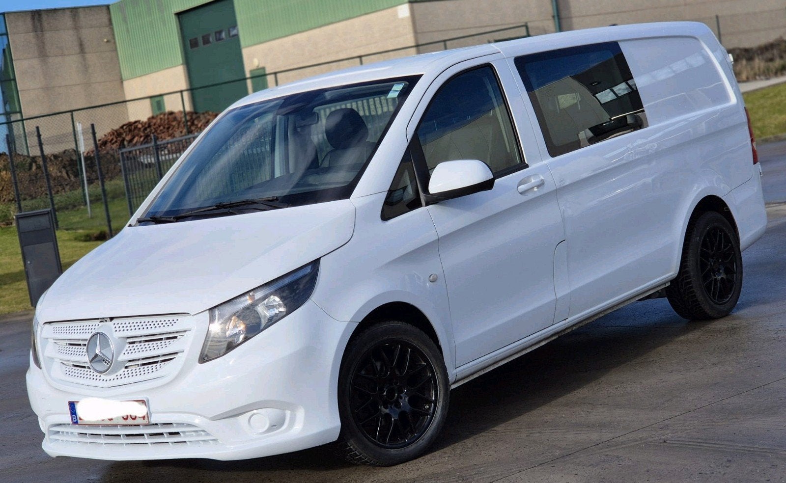 Mercedes vito doub cabine 5pls an2017.235mkm 13999€ ctok, Auto's, Euro 6, 1600 cc, Particulier, Te koop