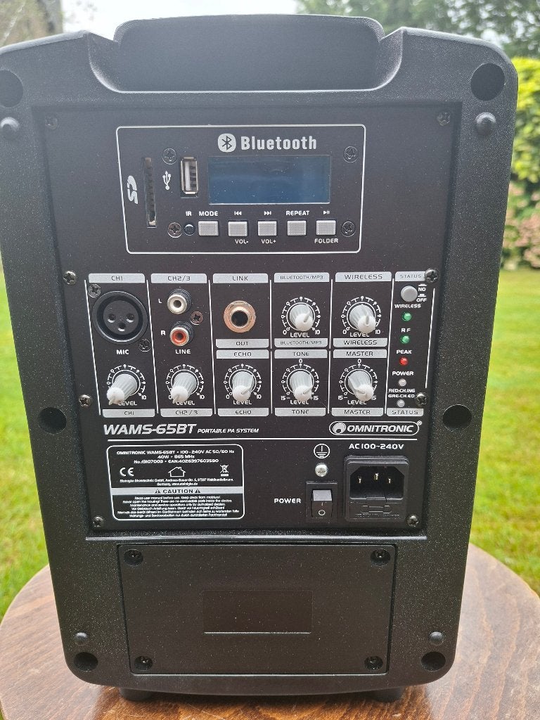 Bleutooth luidspreker met microfoon, Autres marques, Enceinte portable, 60 à 120 watts, Comme neuf