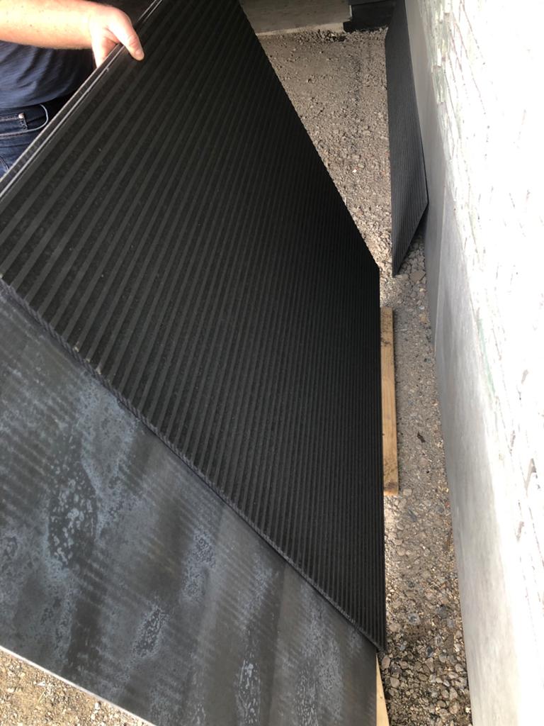Equitone vezelcement platen, Doe-het-zelf en Bouw, Ophalen, Zo goed als nieuw