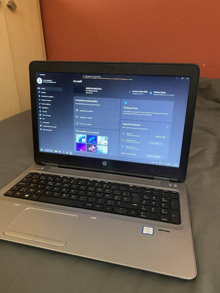 HP Probook 650 G2 + Station de travail, 256 GB, Enlèvement ou Envoi, 8 GB, SSD