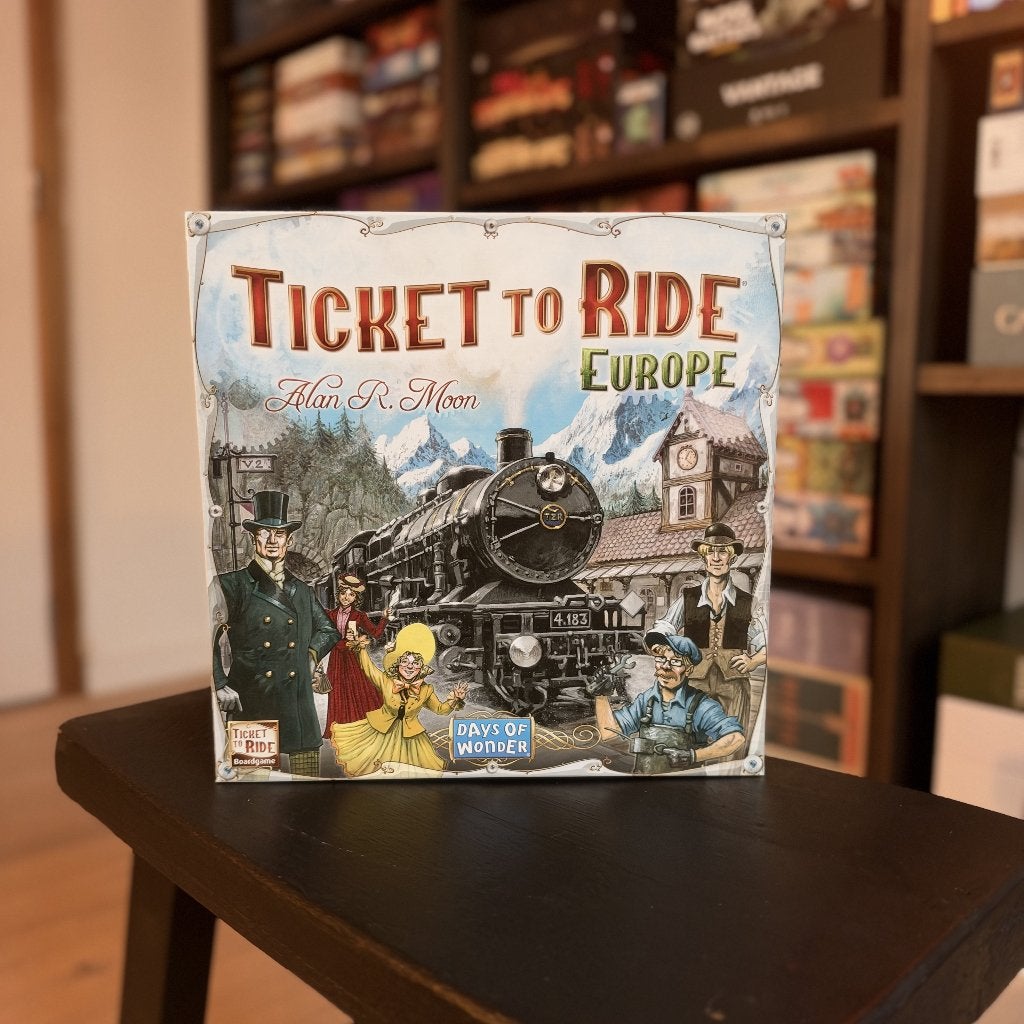 Ticket to Ride: Europe (NL), Een of twee spelers, Ophalen, Zo goed als nieuw, Days of Wonder
