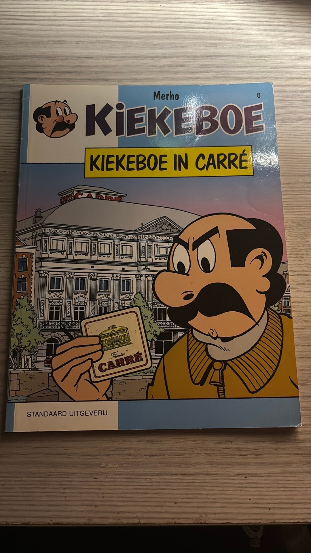 Merho - Kiekeboe in carre, Boeken, Ophalen of Verzenden, Zo goed als nieuw, Merho