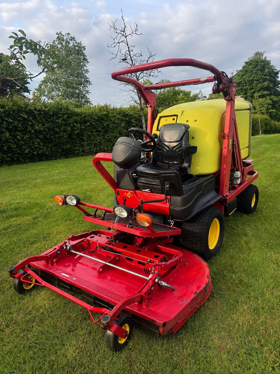 Gianni Ferrari turbo 4t, Ophalen, Zo goed als nieuw, Mulchfunctie, 120 cm of meer