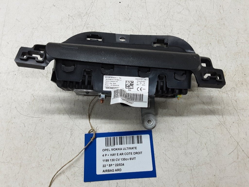 AIRBAG RECHTS ACHTER (2D) Opel Mokka (98362331ZD), Gebruikt, Opel, Opel Automobile GmbH, Kontakt-opel@opel.com