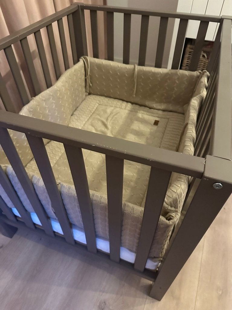 Bopita box taupe, Kinderen en Baby's, Ophalen, Gebruikt, Rechthoekig, Boxkleed