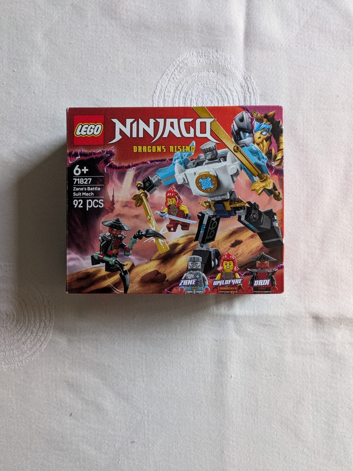 Lego ninjago 71827 Zane's Battle Suit Mech, Lego, Nieuw, Ophalen of Verzenden, Ninjago