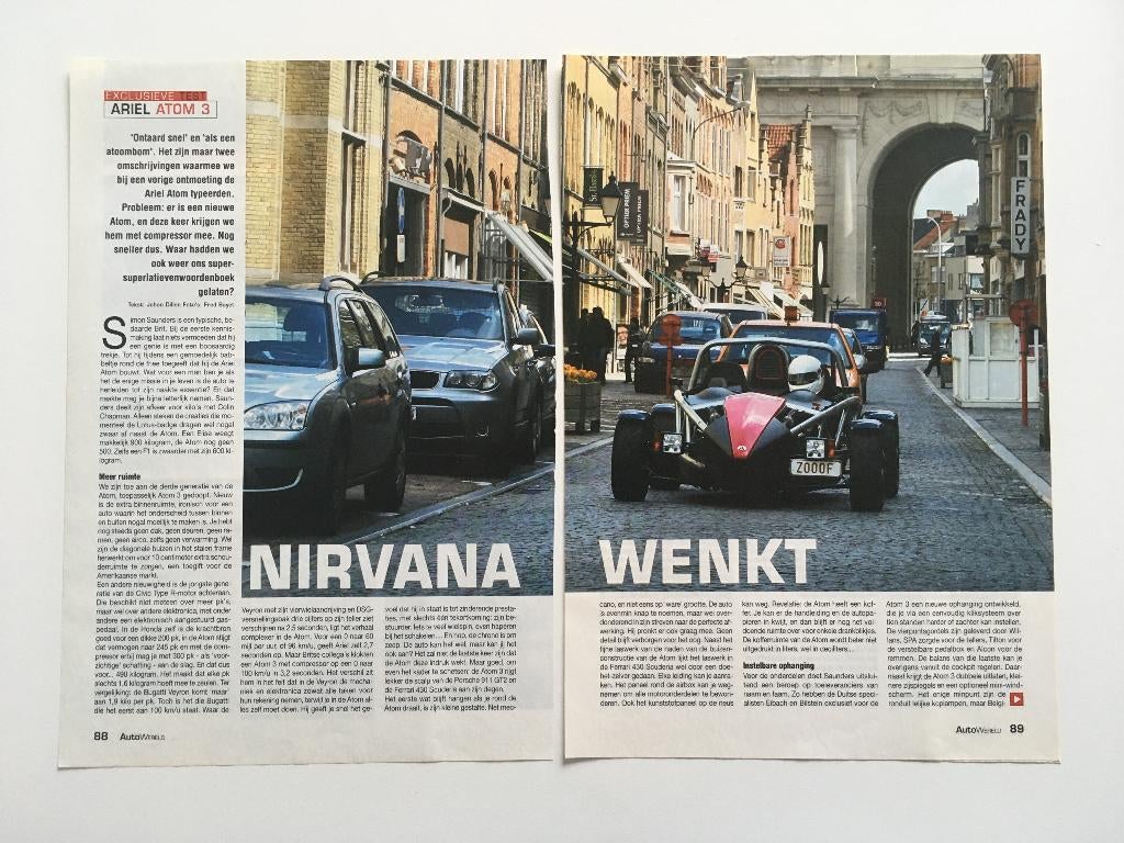 Article Ariel Atom 3, Livres, Autos | Brochures & Magazines, Enlèvement ou Envoi, Comme neuf, Autres marques