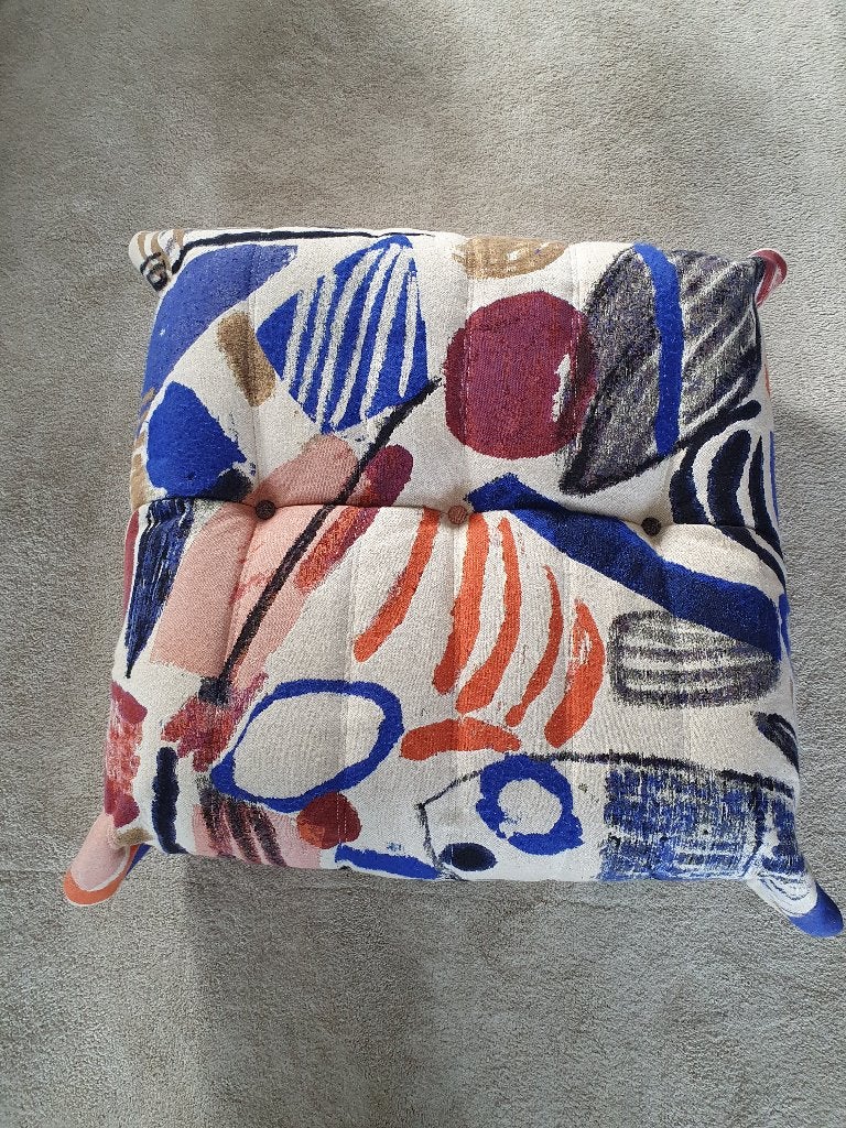 Pouf Togo, Carré, Enlèvement, Utilisé, 75 à 100 cm