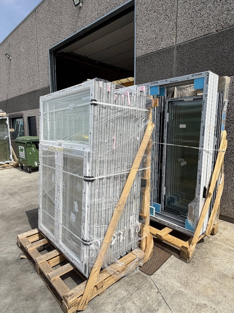 Châssis De Fenêtres PVC sur mesure aux meilleurs prix, Bricolage & Construction, Enlèvement ou Envoi, Neuf, Verre, Autres types