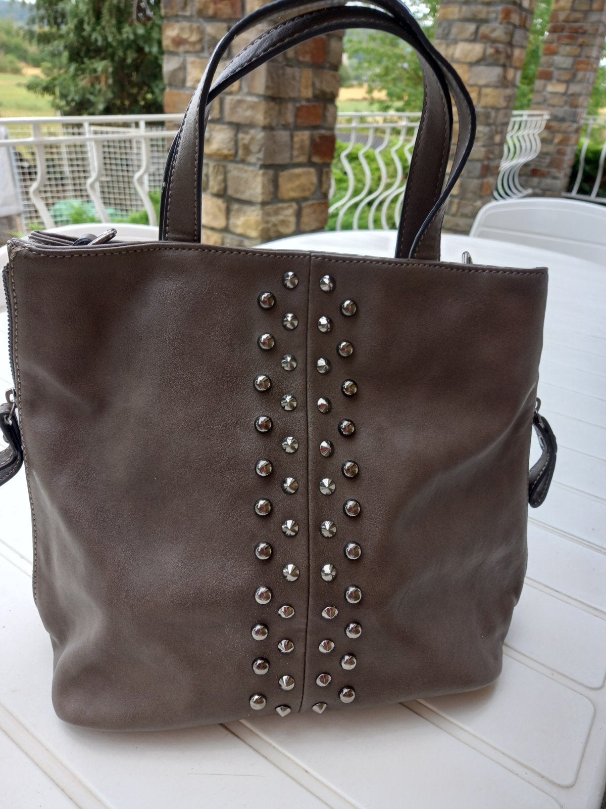 Zeer mooie leren tas, nooit gebruikt., Ophalen of Verzenden, Nieuw, Bruin, Handtas