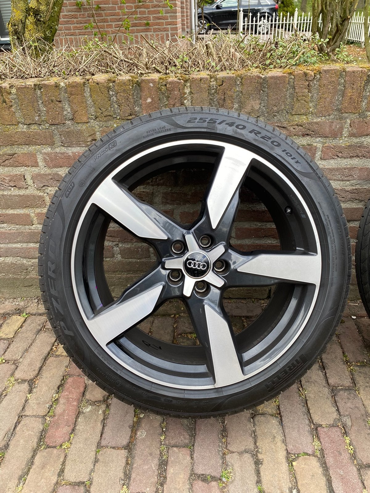 20 Inch Originele Audi A6 vanaf 2019 Velgen Zomer, Auto-onderdelen, Banden en Velgen, Ophalen, Gebruikt, 255 mm, Banden en Velgen