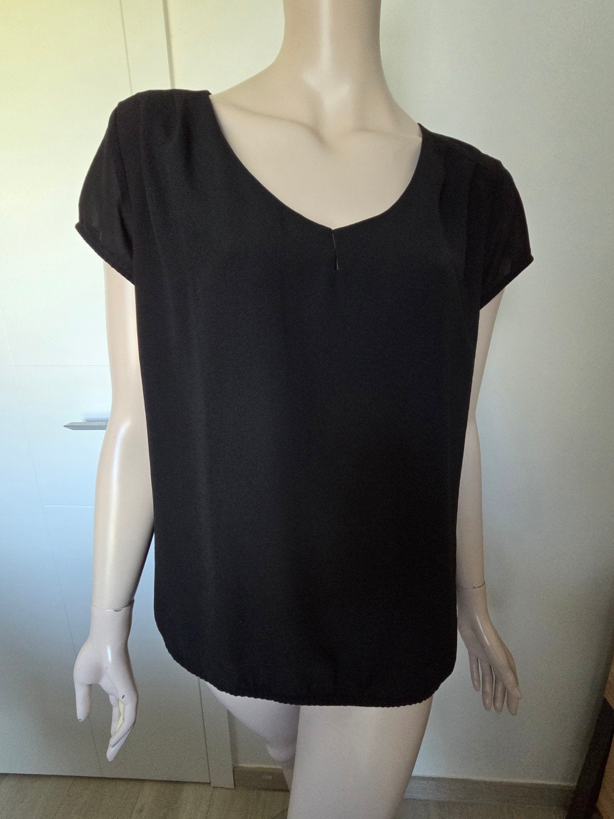 Zwarte blouse Liberty Island maat 44, Kleding | Dames, T-shirts, Ophalen of Verzenden, Maat 42/44 (L)