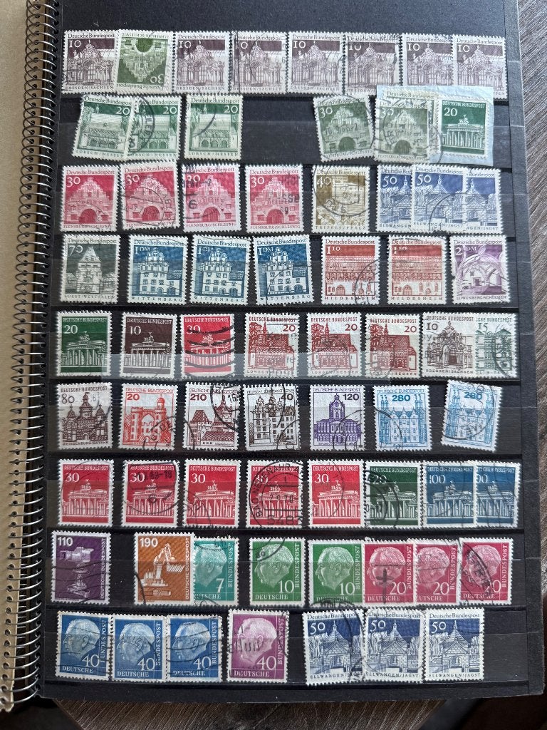 Postzegels duitsland, Ophalen, Overige periodes, Gestempeld