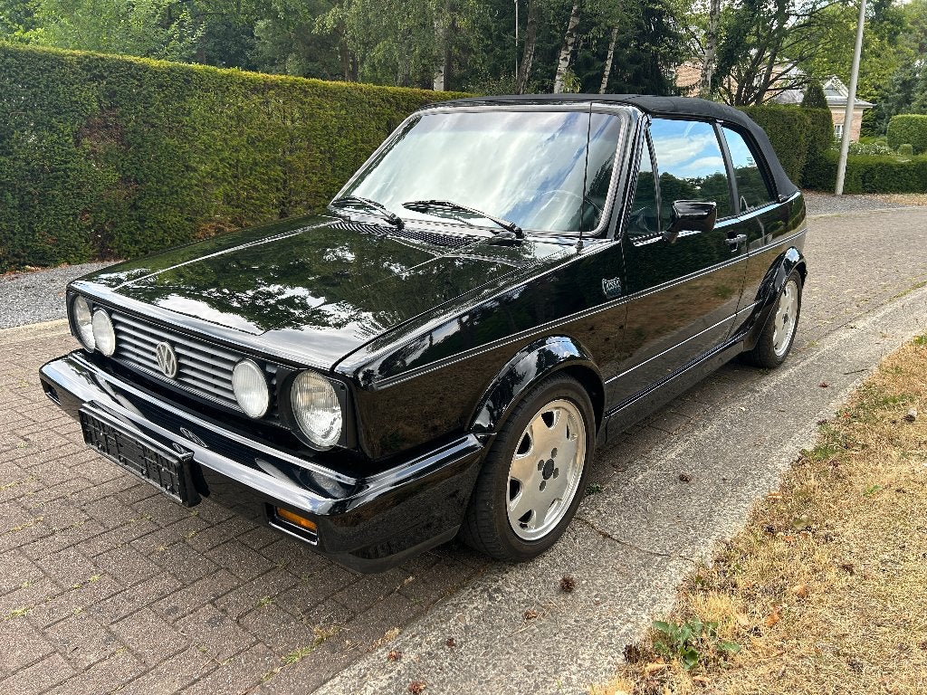 VW GOLF 1 CABRIO * CLASSICLINE * 01-1992, Autos, Cuir, Achat, Intérieur cuir, Boîte manuelle