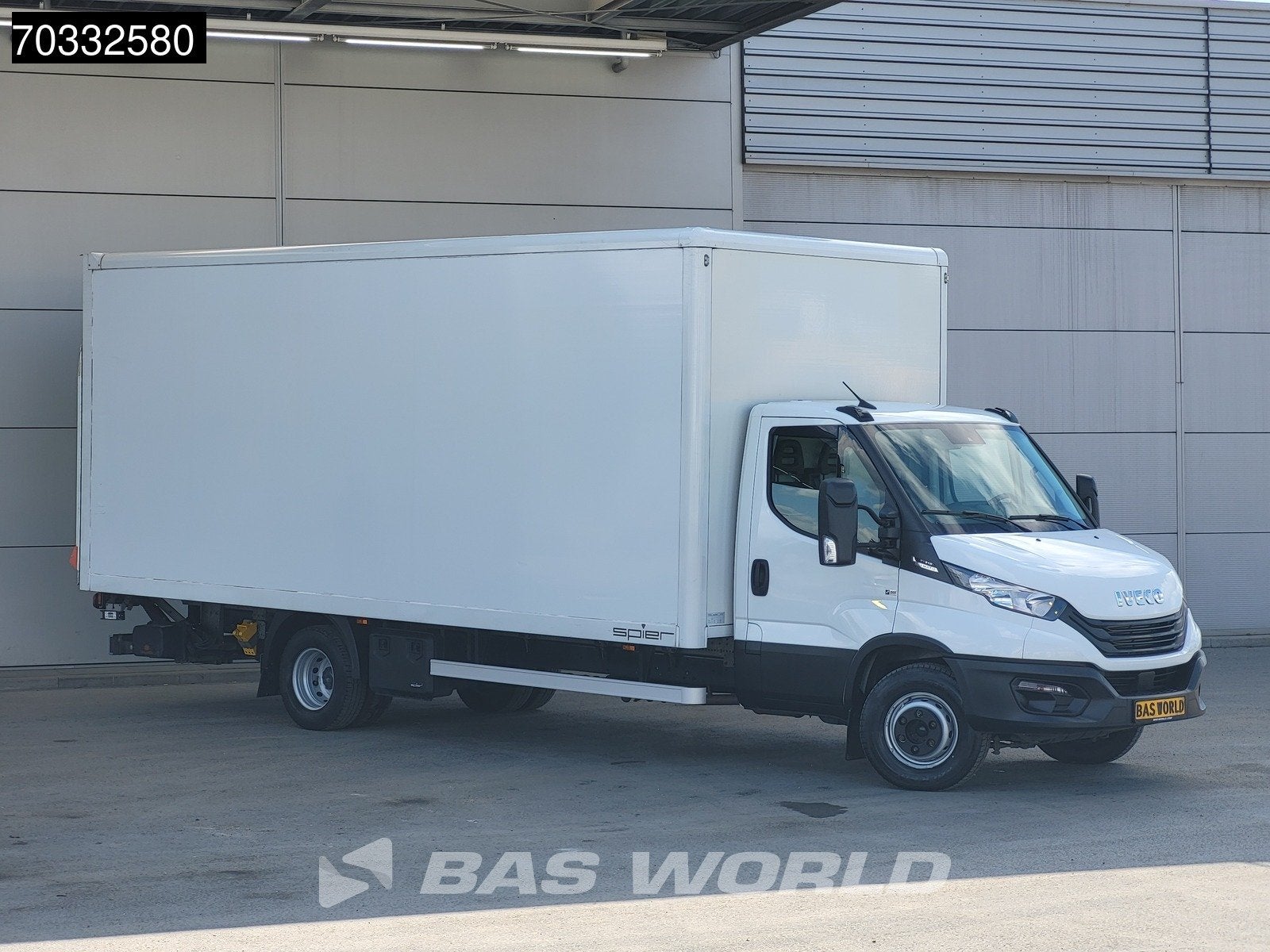 Iveco Daily 72C21 3.0L Automaat 1000KG Laadklep Luchtvering, Stof, Gebruikt, Euro 6, 4 cilinders