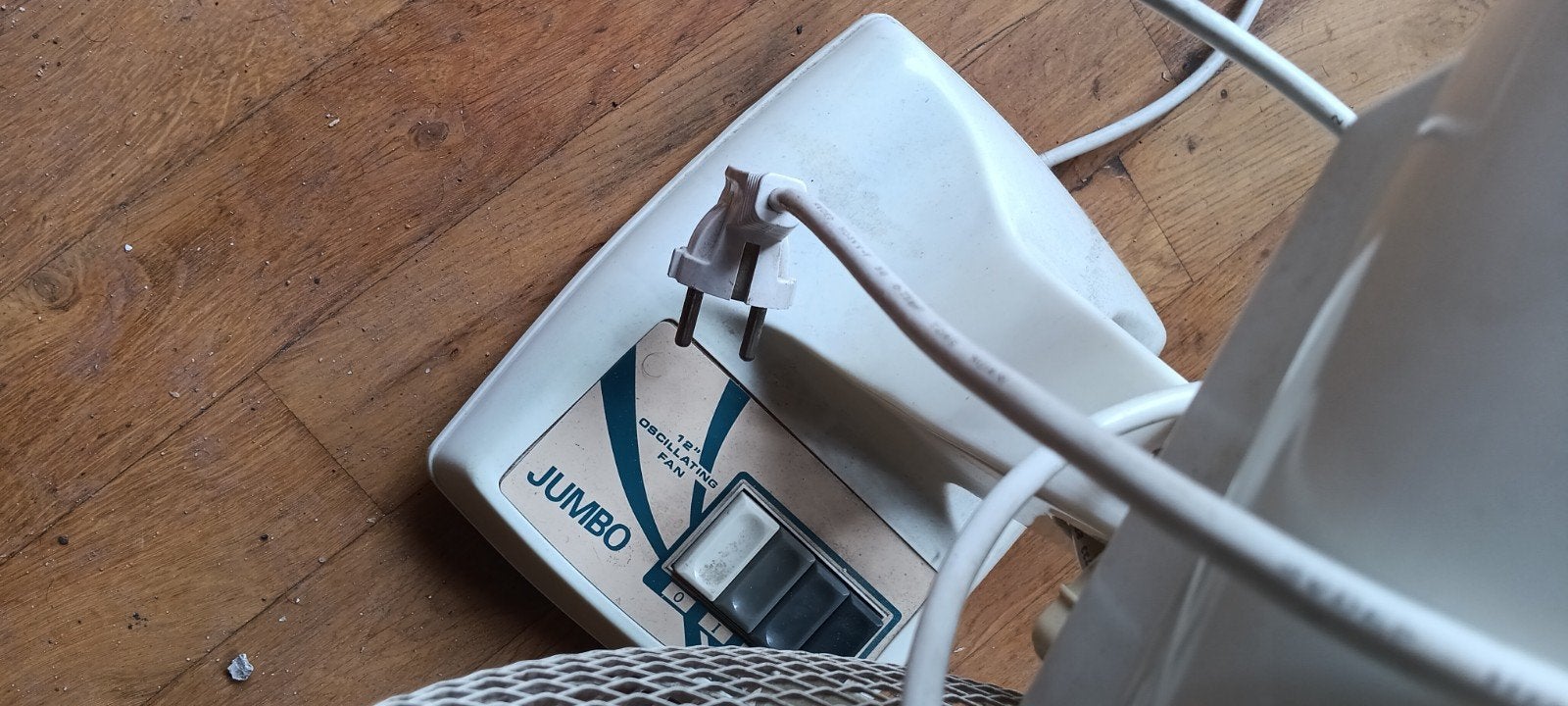 Tafel ventilator, Ophalen