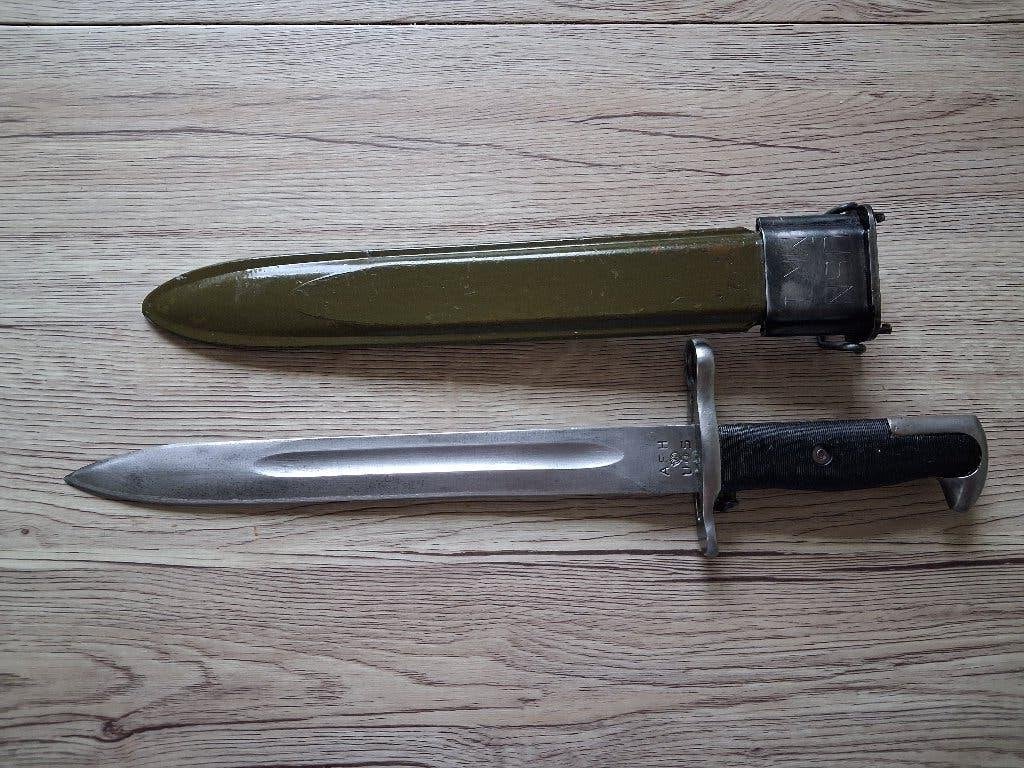 Baïonnette Garand, Collections, Enlèvement, Armée de terre, Couteau ou Poignard