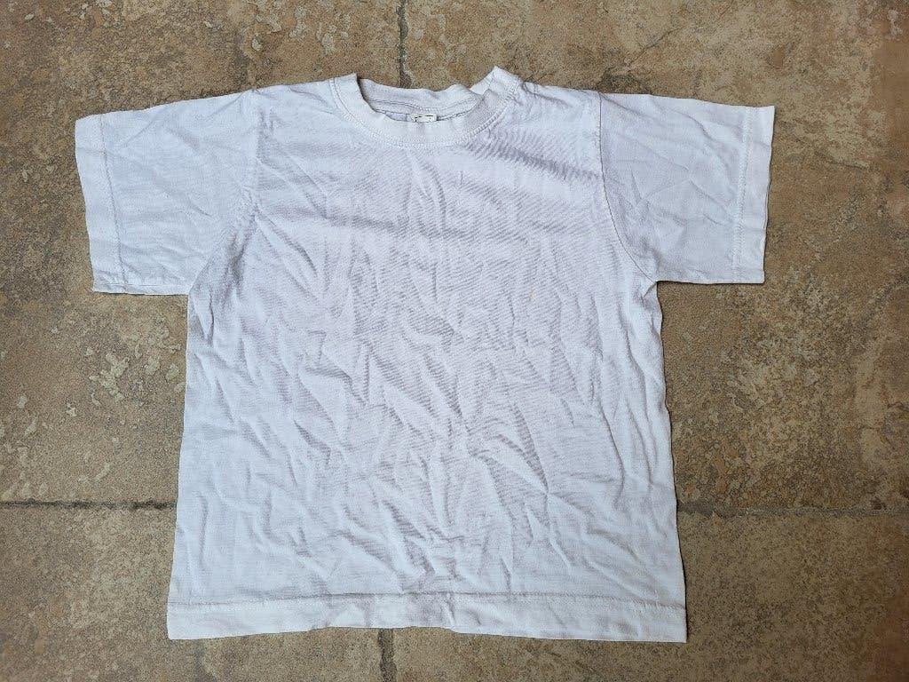 Als nieuwe witte t-shirt mt 116, Enfants & Bébés, Vêtements enfant | Taille 116, Garçon ou Fille, Enlèvement ou Envoi, Chemise ou À manches longues