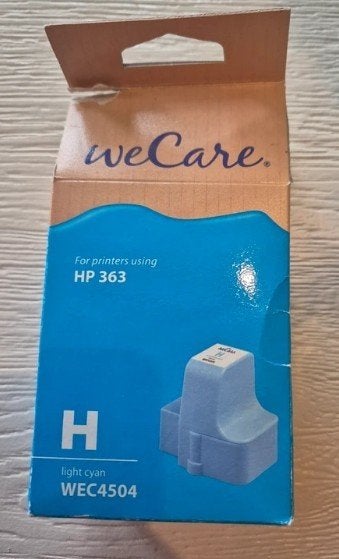 Inkt: Inkpatroon hp 363 lichtblauw (NIEUW), Enlèvement, Neuf, Cartridge, HP