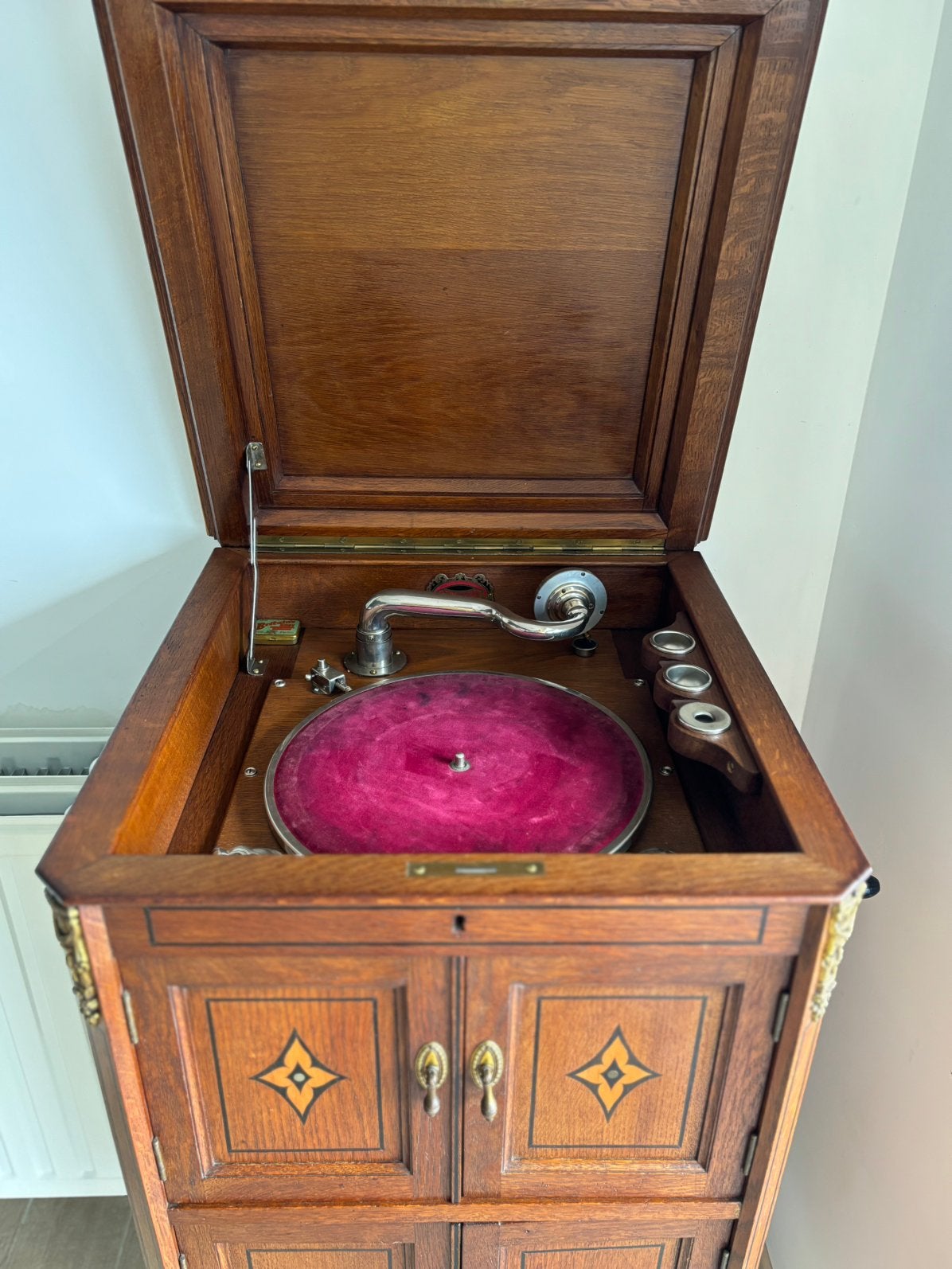 Phonographe Gramophone, Antiquités & Art, Enlèvement