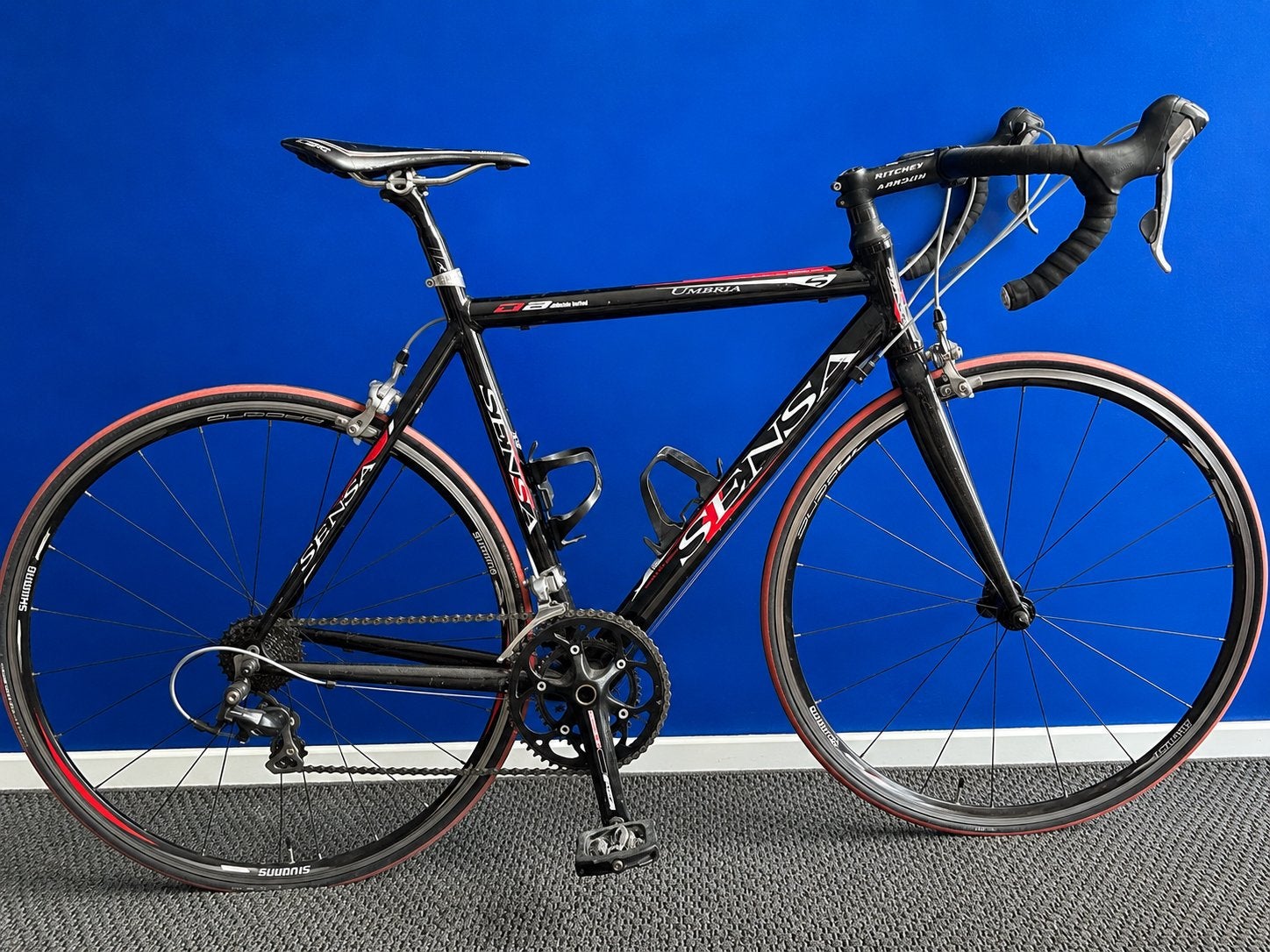 Senna Umbria Shimano 105 – maat 56 – koersfiets / racefiets, Fietsen en Brommers, Ophalen, Zo goed als nieuw, Aluminium