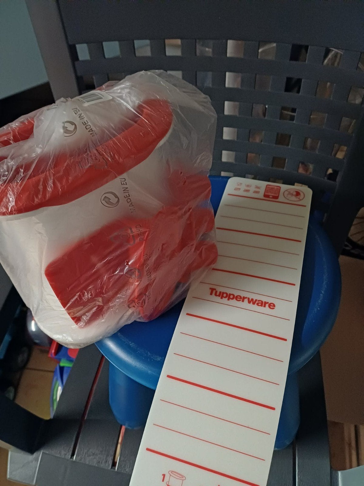 tupperware kroketten maker, Huis en Inrichting, Overige typen, Ophalen, Kunststof, Wit