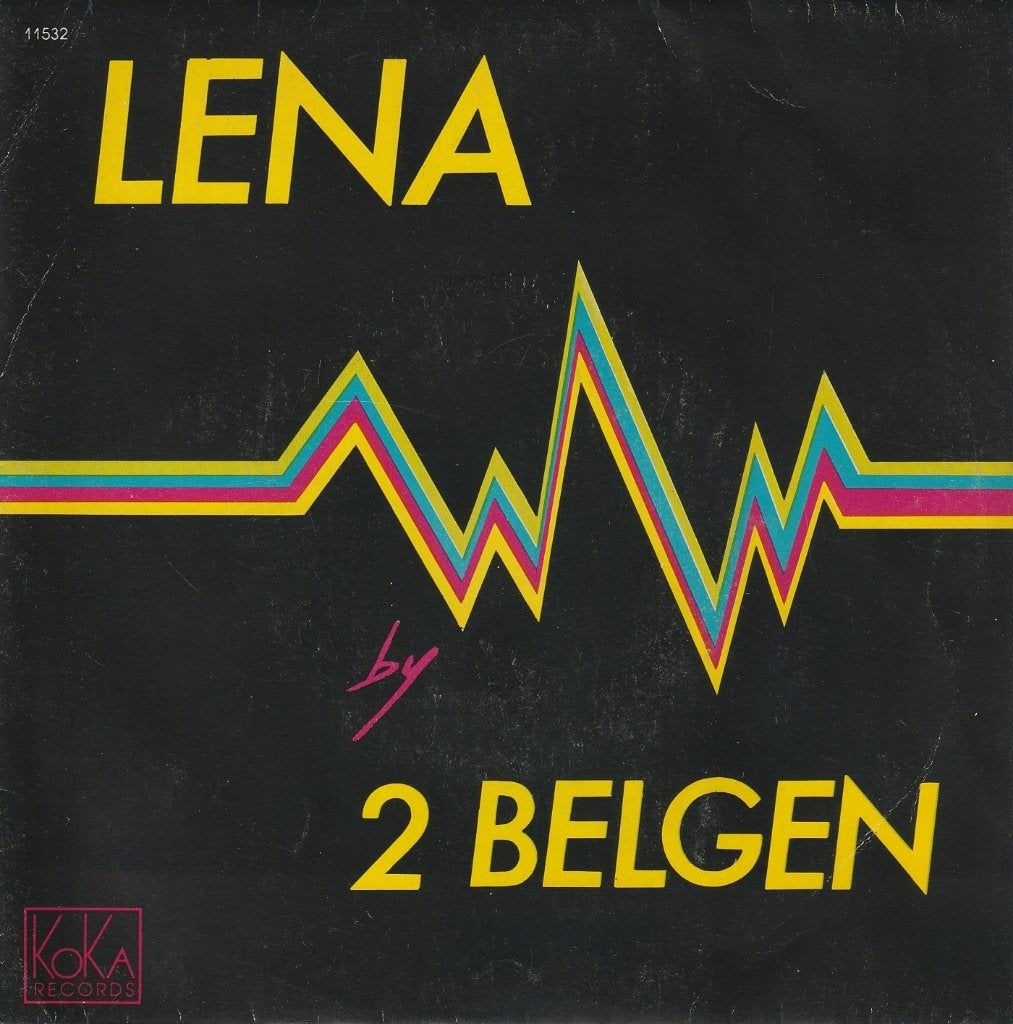 2 Belgen - Lena, CD & DVD, Vinyles Singles, Enlèvement ou Envoi, 7 inch, Comme neuf, Pochette photo