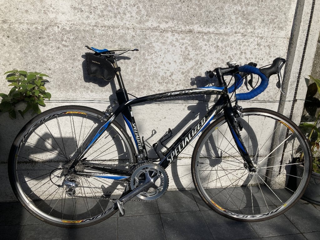 Specialized Tarmac Carbon Racefiets 54 – Shimano 105, 28 inch, Gebruikt, Carbon, 10 tot 15 versnellingen