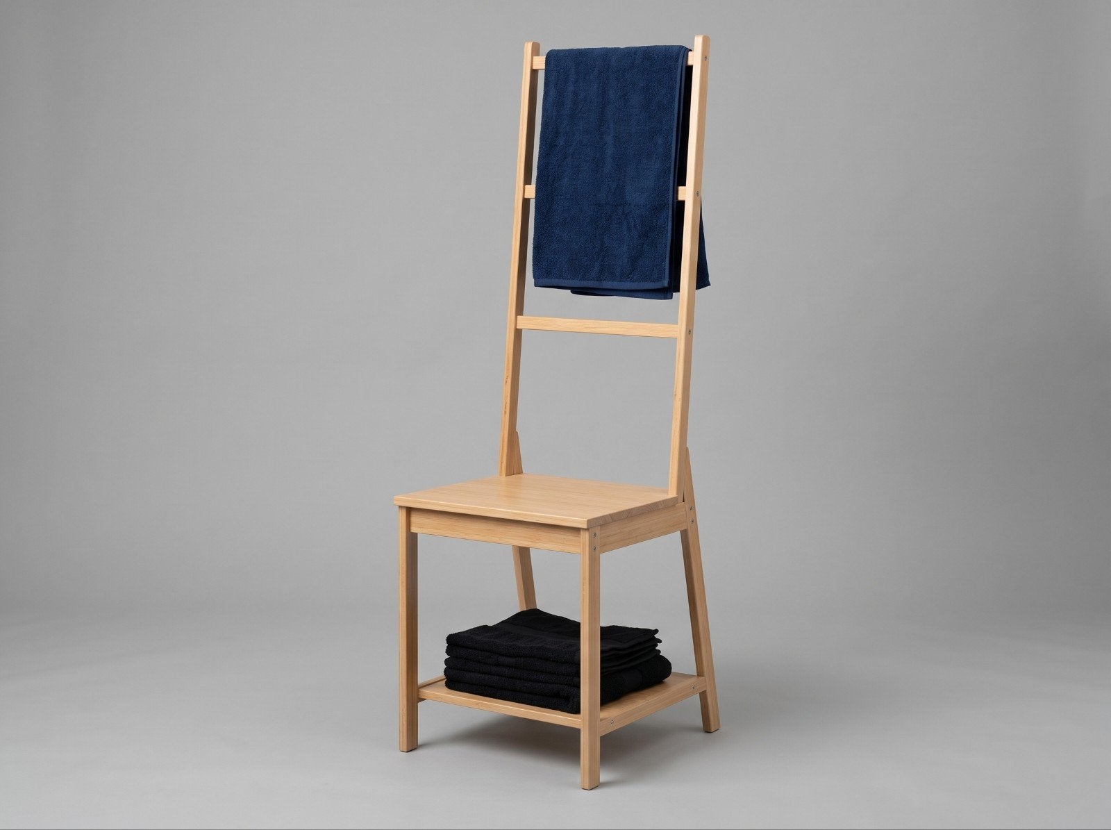 RÅGRUND stoel met handdoekrek, bamboe | IKEA
Stoel met hanoe, Handdoekenrek, Bruin, Zo goed als nieuw, Ophalen