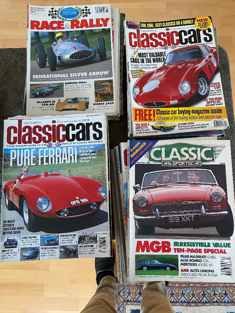 magazines Classic Car, Ophalen, Gelezen