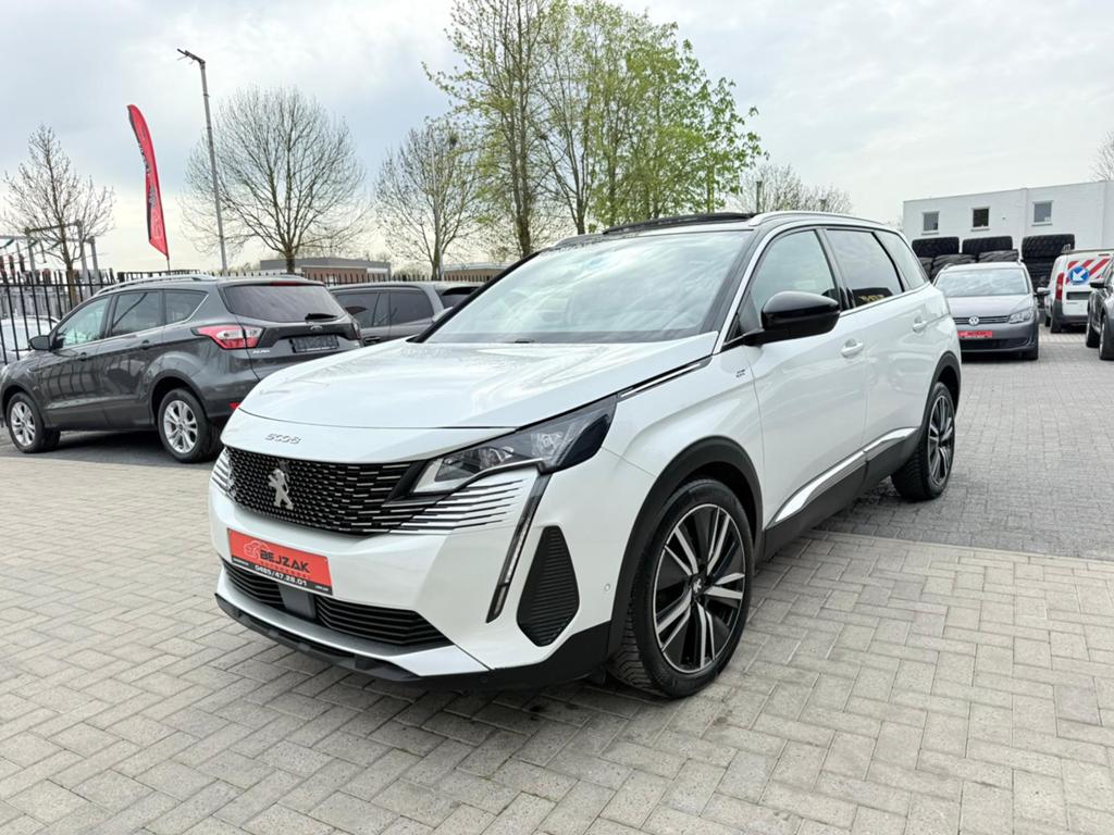 Peugeot 5008 GT-line 7pl 2021 facelift 1.5dsl 1j garantie, Auto's, Euro 6, Bedrijf, Diesel, Achteruitrijcamera